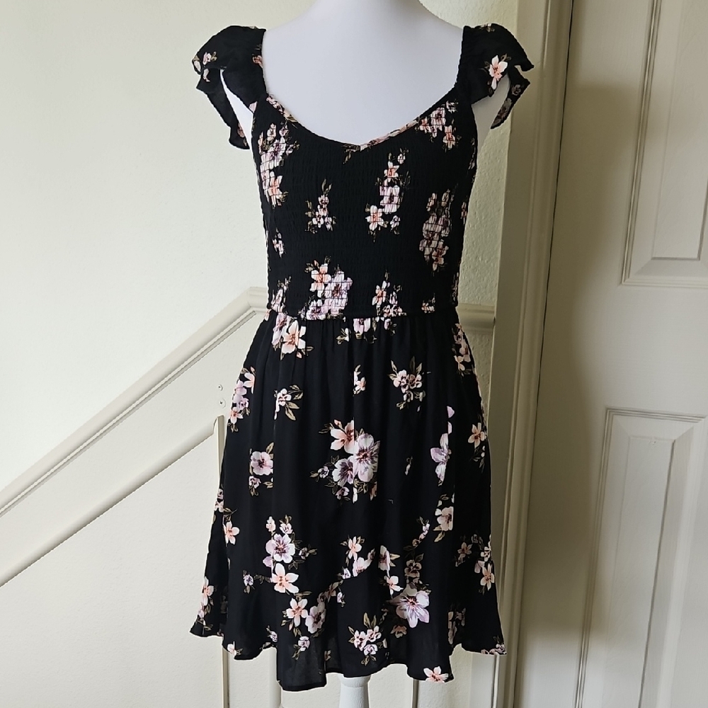 B.O.G Black Dress with Pink Accents